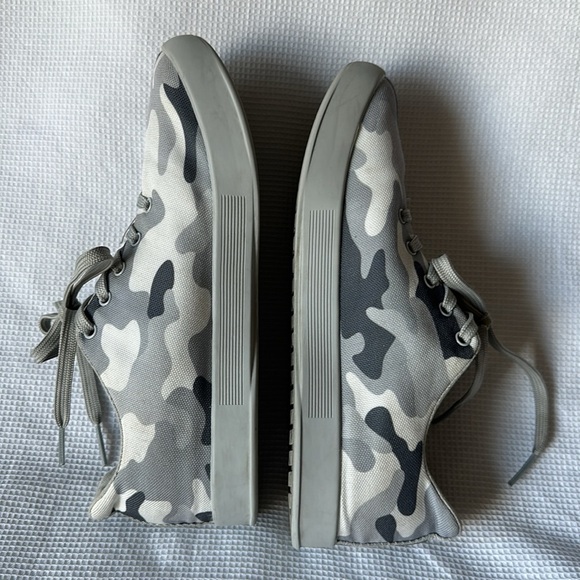 Nobull Arctic Grey Camo Canvas Women's 7.5 Men’s 4 Trainers Shoes - Picture 8 of 11